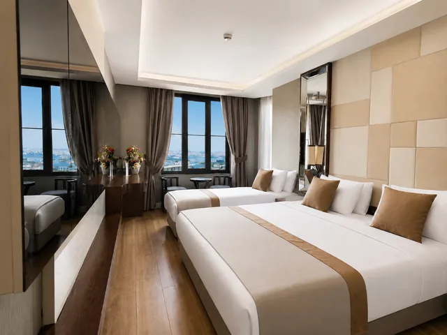 غرفة ديلوكس ثلاثية بثلاثة أسرّة، The Biancho Hotel Pera 1/4