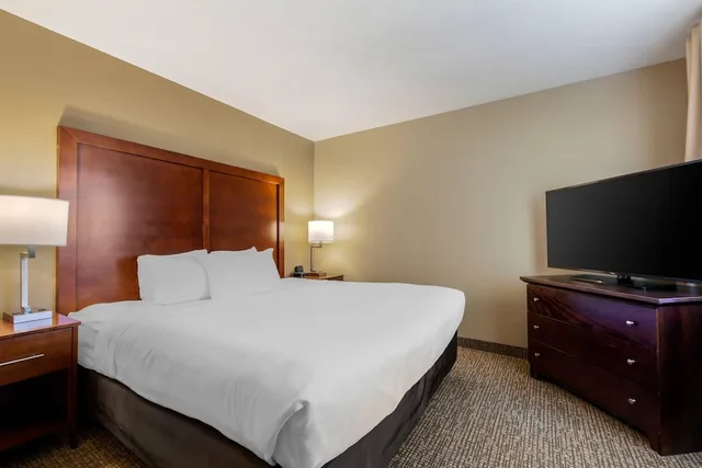 جناح بسرير كينج مع أريكة، Comfort Suites Johnson Creek Conference Center 4/7