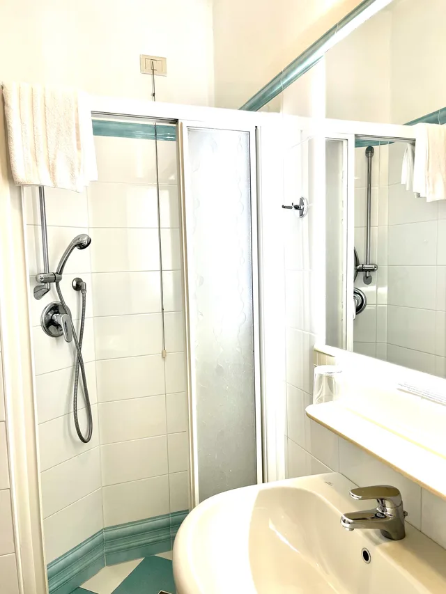 غرفة قياسية بسرير مزدوج أو سريرين منفصلين، Hotel Alemagna 8/9
