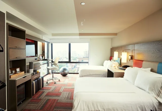 غرفة قياسية بسريرين مزدوجين، Even Hotel Brooklyn 1/10
