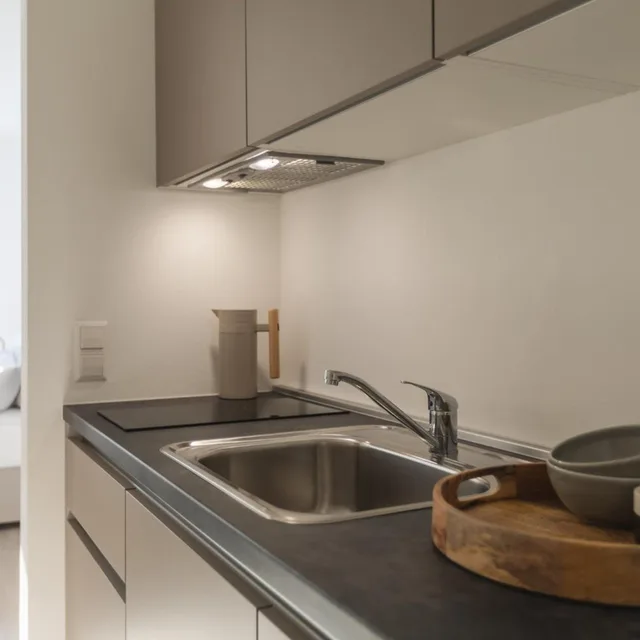 استوديو بسريرين منفصلين بمطبخ صغير، Candlewood Suites Heidelberg by IHG 7/7