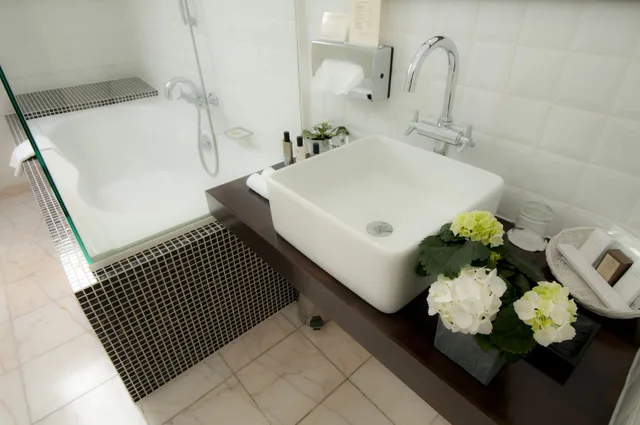 غرفة قياسية بسريرين منفصلين بحمام خاص، La Villa Eugene 7/7