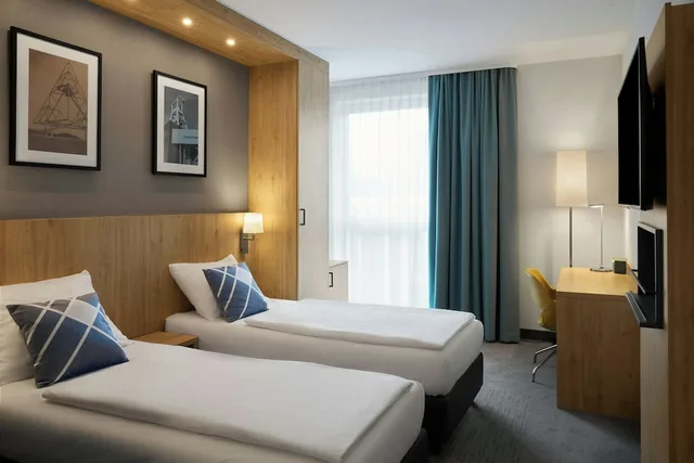 غرفة قياسية بسريرين منفصلين بإطلالة، Four Points Flex by Sheraton Bochum 1/3