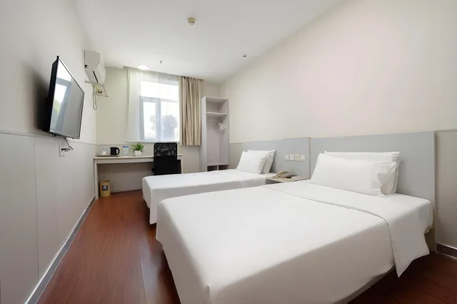غرفة بسريرين، Hanting Hotel Shanghai Pudong Airport 1/2