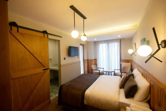 غرفة بانورامية بسرير مزدوج، Ayder Koru Otel 2/4
