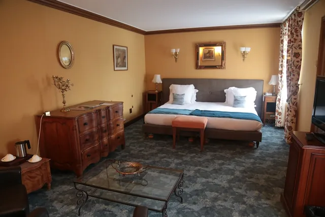 جناح بسرير كينج وسرير فردي، Hotellerie Du Bas-Breau 1/2