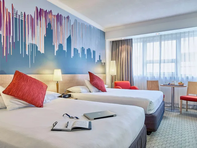 غرفة كلاسيكية بسريرين مزدوجين، Mercure Perth 4/10