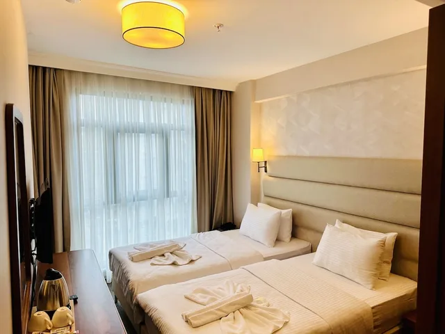غرفة قياسية بسرير كوين بإطلالة على المدينة، Istanbul Midpoint Hotel 5/10