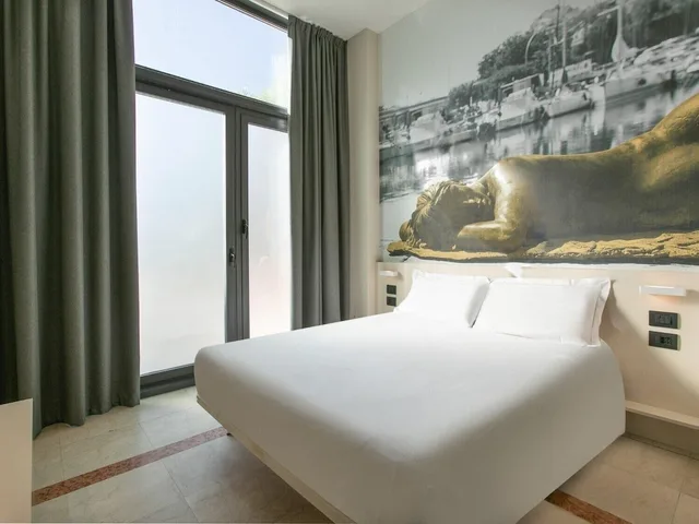 غرفة قياسية بسرير كوين، B&B Hotel Savona 5/10