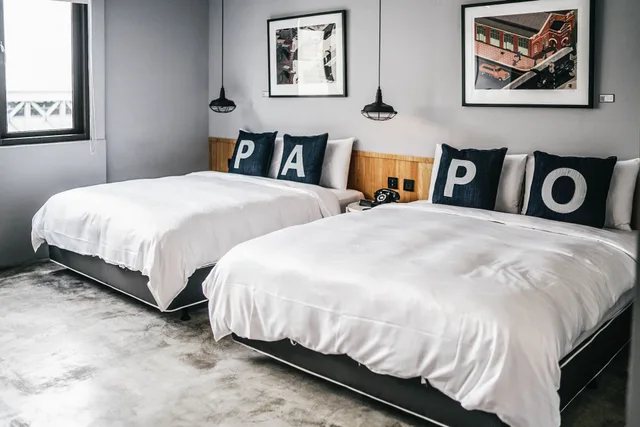 غرفة عائلية بسريرين كوين، PAPOA HOTEL 2/3