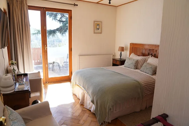 غرفة كلاسيكية بسرير فردي بإطلالة على الجبل بشرفة بغرفة نوم واحدة، Hotel Casa Arrayan 1/1