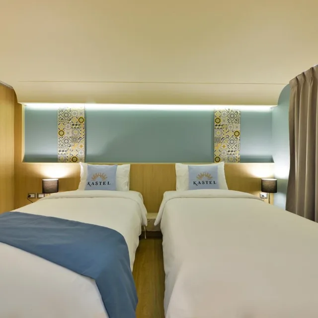 غرفة سوبيريور بسريرين منفصلين، Kastel Bangkok Hotel 3/8