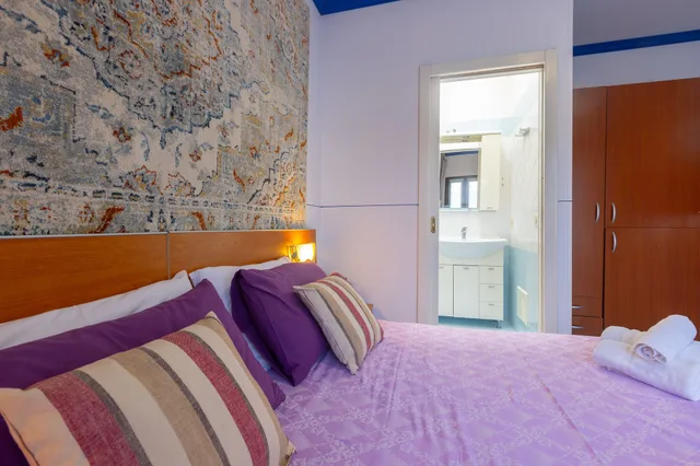 غرفة رباعية بسرير مزدوج وسرير بطابقين، Villa Vacanze Paradiso 1/5