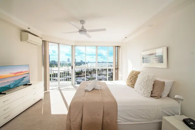 شقة ديلوكس بسرير كينج وثلاثة أسرّة بـ3 غرف نوم بمطبخ، Ocean Sands Resort Gold Coast 8/10