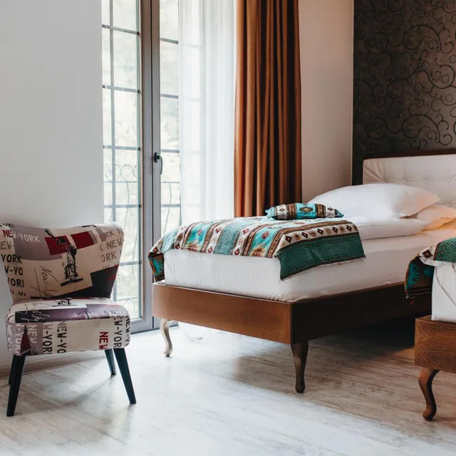 Standard, Twin Beds, Street View، Kostelski Buk Hotel 7/10