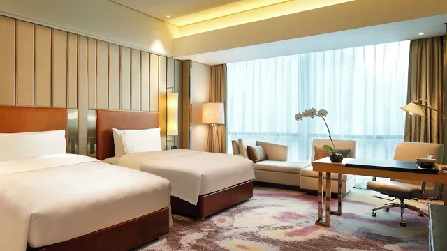 غرفة كلاسيكية بسريرين منفصلين بإطلالة على النهر، Intercontinental Changsha 1/6