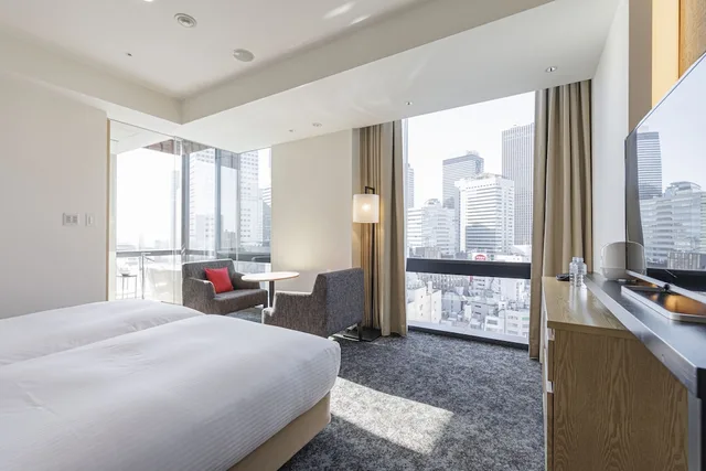 Premium, Twin Beds, with View, JR Kyushu Hotel Blossom Shinjuku 3/10