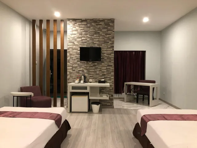 غرفة بسريرين منفصلين، Hotel Sinar 1 1/5