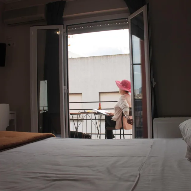 غرفة بسرير مزدوج أو سريرين منفصلين بشرفة، Hotel Ramis 9/10
