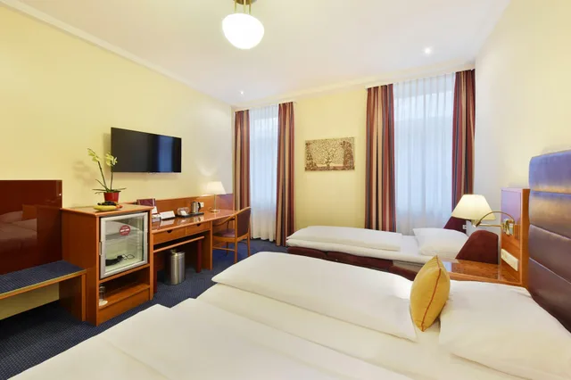 غرفة قياسية بسريرين منفصلين بإطلالة على المدينة، Austria Classic Hotel Wien 2/2