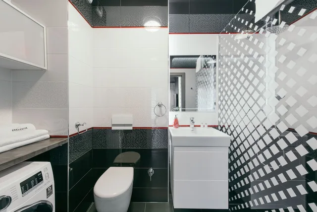 شقة سوبيريور بسريرين كوين بغرفتي نوم مع أريكة، Exclusive Apartments 5/8