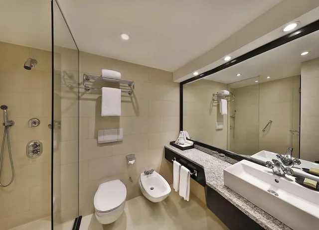 غرفة بسرير كينج بإطلالة على المسبح، Hilton Cairo Heliopolis 6/15