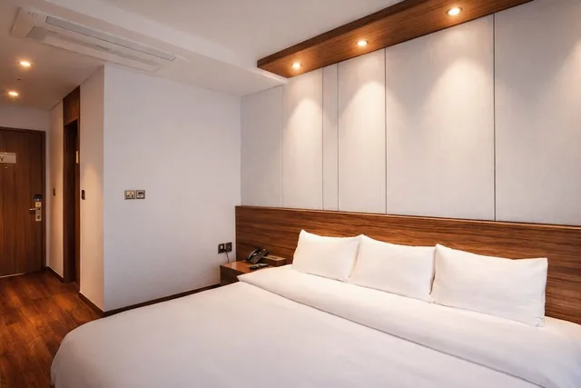 غرفة ديلوكس بسرير كينج بإطلالة على البحر، Western Grace Hotel 2/10