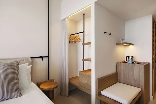 غرفة بريميوم بسريرين منفصلين بشرفة، Inmood Aucanada Hotel 6/7