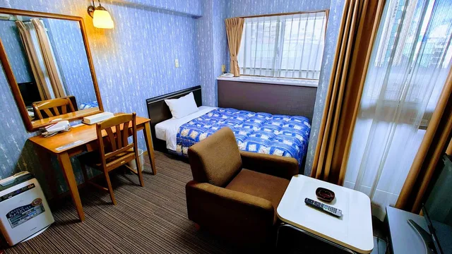 غرفة صغيرة بسرير مزدوج للمدخنين، Azu Garden Nipponbashi 2/2