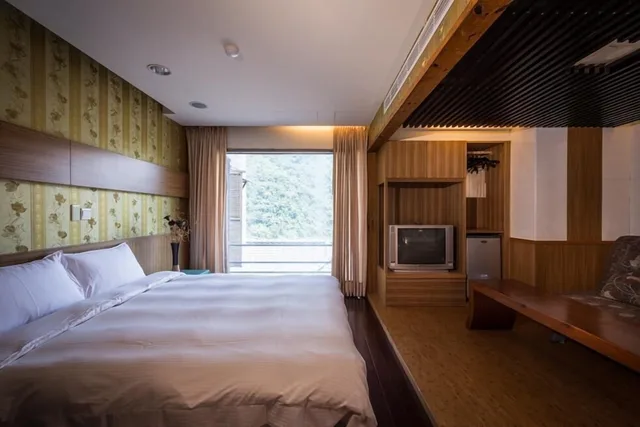 غرفة سوبيريور بسرير مزدوج، Wulai Sunglyu Spring Resort 1/3