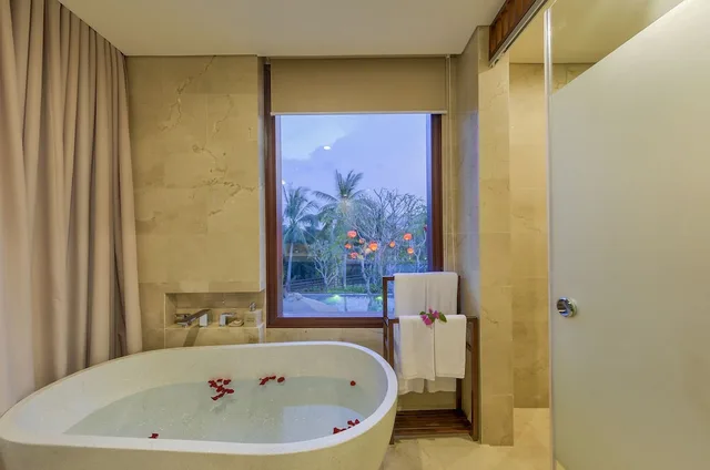 غرفة غراند ديلوكس بسريرين منفصلين بشرفة، Hoi An Eco Lodge & Spa 10/10