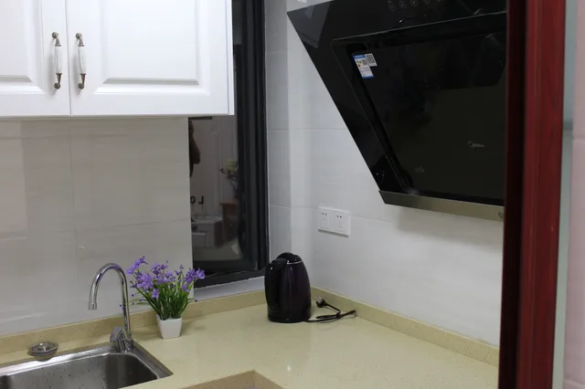 شقة تنفيذية بسرير كوين وسرير مزدوج بغرفتي نوم، Yue Jia Apartment Shenzhen Bay Branch 6/6