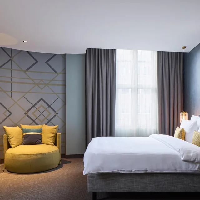 استوديو بسرير كينج، Postboutique Hotel 2/5