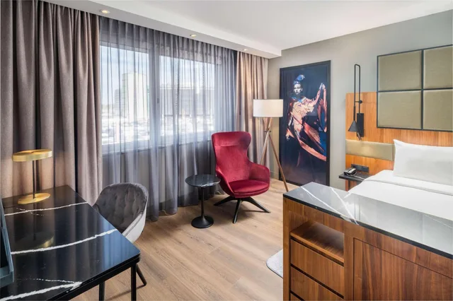 جناح بغرفة نوم واحدة، Radisson Blu Hotel, Hamburg Airport 3/7