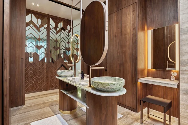 غرفة ديلوكس بسرير مزدوج بإطلالة على البحر بشرفة، The St. Regis Kanai Resort, Riviera Maya 6/7