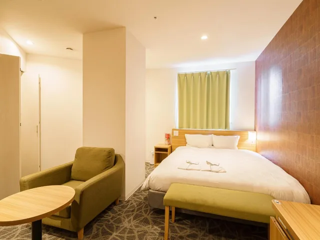 غرفة بسرير مزدوج بحمام خاص، Sakura Garden Hotel 3/9