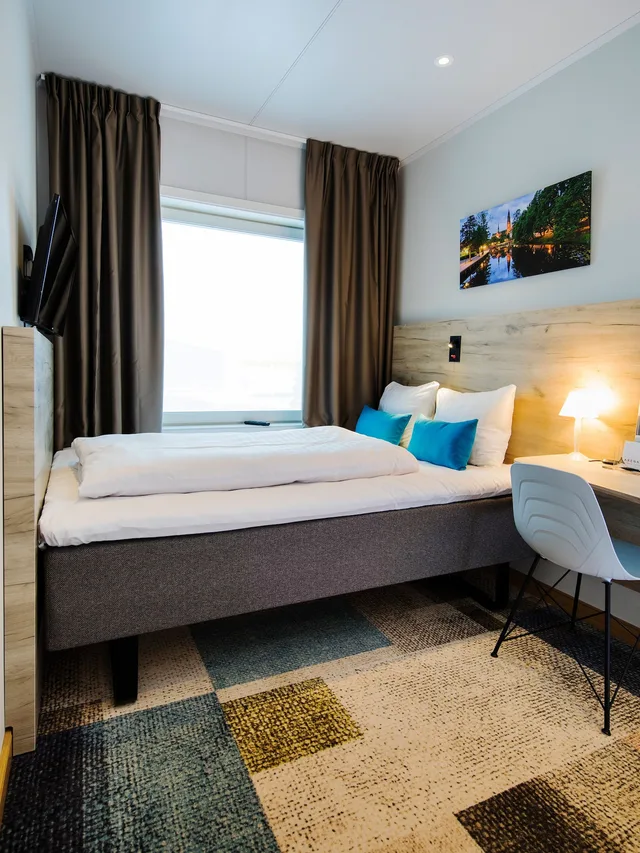 غرفة مفردة بسرير كوين، Arenahotellet I Uppsala 1/10