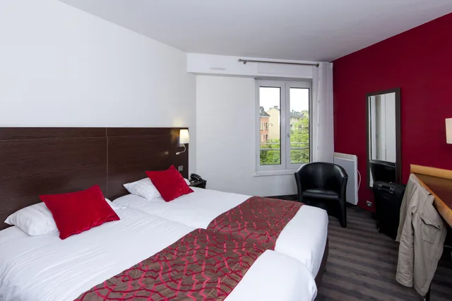 غرفة سوبيريور بسريرين منفصلين، BRIT HOTEL BELFORT CENTRE-LE BOREAL 1/3