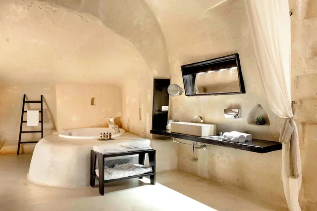 غرفة بانورامية سوبيريور بسرير كينج، Sant'Angelo, Matera - Small Luxury Hotels 2/2