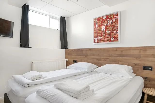 Basement, Studio, Twin Beds، Einholt Apartments 1/6