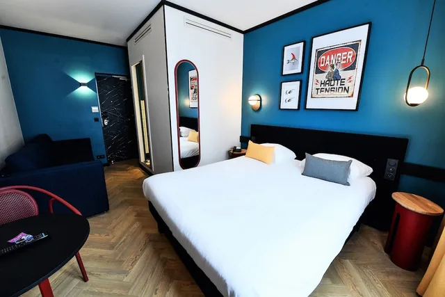 Suite, 1 Double Bed with Sofa bed (Design)، Ibis Styles Dijon Central 3/6
