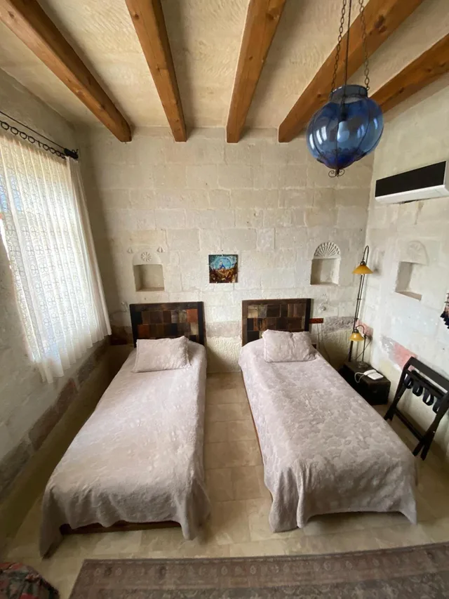 غرفة سوبيريور بسرير مزدوج أو سريرين منفصلين بإطلالة على الجبل، Seki Cave Cavusin 7/10