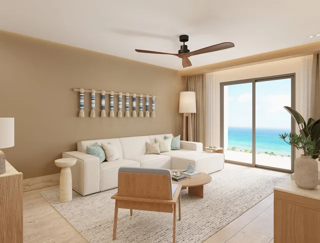 Preferred Club, Master, Suite, King Bed, Beach Front، Dreams Cozumel Cape Resort & Spa 2/3