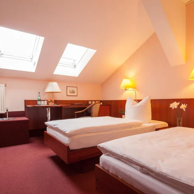 غرفة اقتصادية بسرير كينج، Hotel Kastanienhof Berlin 4/7