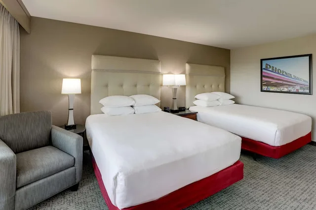 غرفة ديلوكس بسريرين كوين بشرفة لذوي الإعاقة، Drury Inn And Suites Phoenix Airport 4/7