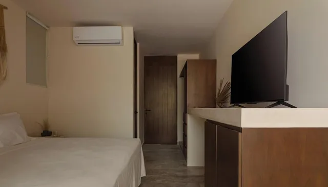 غرفة ديلوكس بسرير كينج بجاكوزي، Peregrina Tulum Lux Aparthotel 2/8
