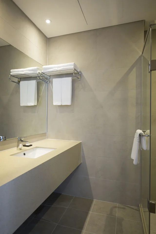 غرفة قياسية بسريرين منفصلين بإطلالة على المدينة، Best Western Haeundae Hotel 7/8