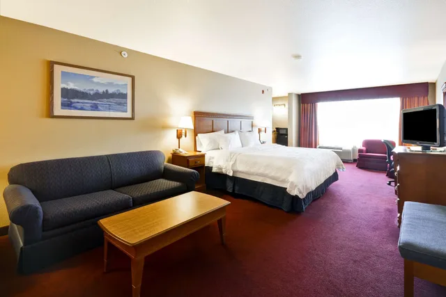 غرفة ديلوكس بسرير كينج، Hampton Inn Bozeman Mt 1/1