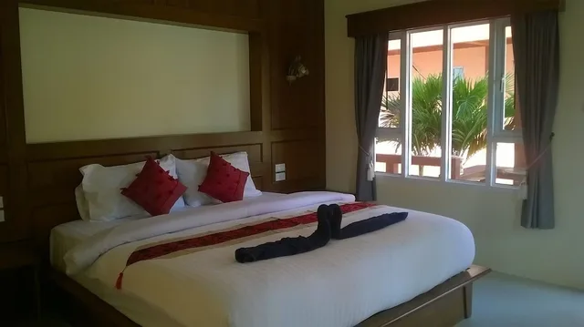 غرفة ديلوكس بسرير مزدوج، Tamarind Twin Resort 1/9