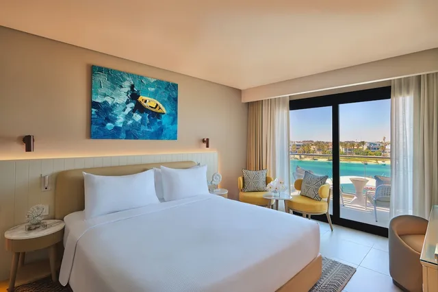 1 Bedroom, Suite, King Bed, Lagoon View، Palma Bay Rotana Resort - New Alamein 1/3